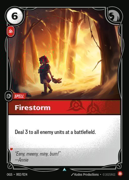 Firestorm Card Front