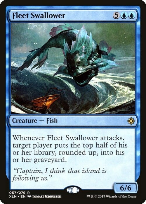 Fleet Swallower Card Front