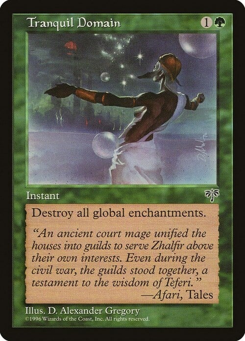 Tranquil Domain Card Front