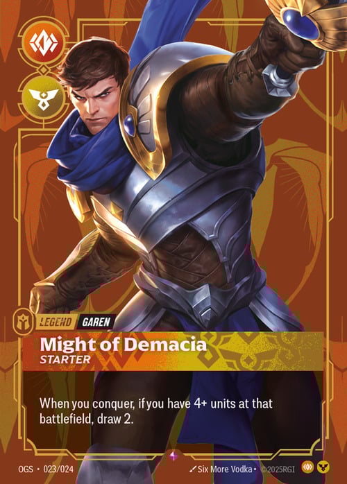 Garen - Might of Demacia Card Front