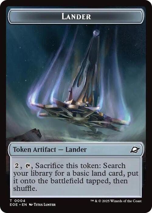 Lander // Robot Card Front