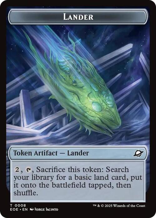 Lander // Robot Card Front
