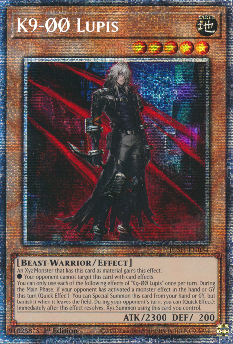 K9-ØØ Lupis Card Front