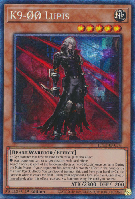 K9-ØØ Lupis Card Front