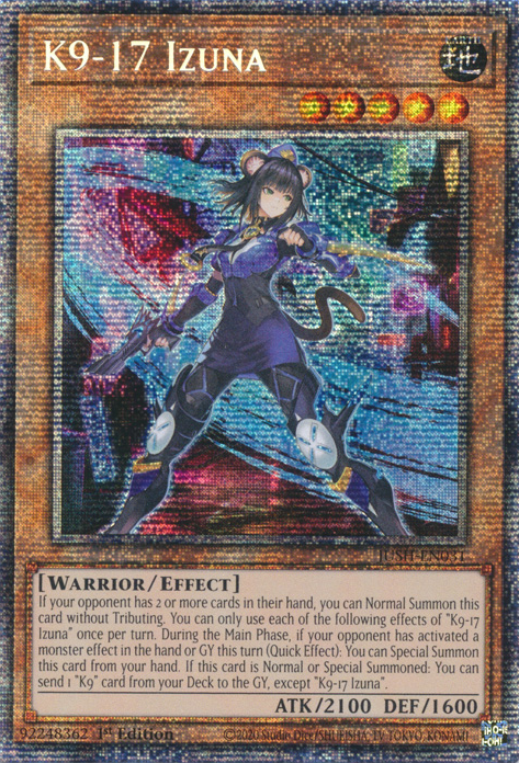 K9-17 Izuna Card Front