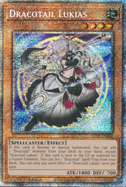 Dracotail Lukias · Starlight Rare 001sl