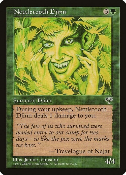 Nettletooth Djinn Card Front