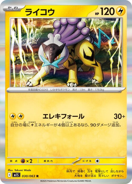 Raikou Card Front