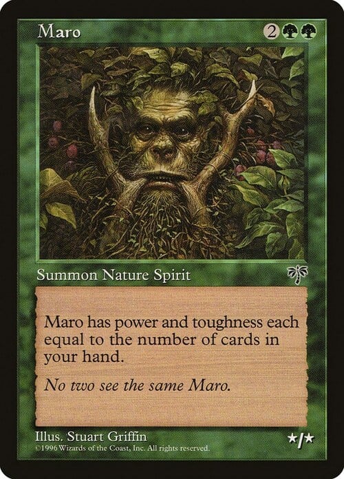 Maro Card Front
