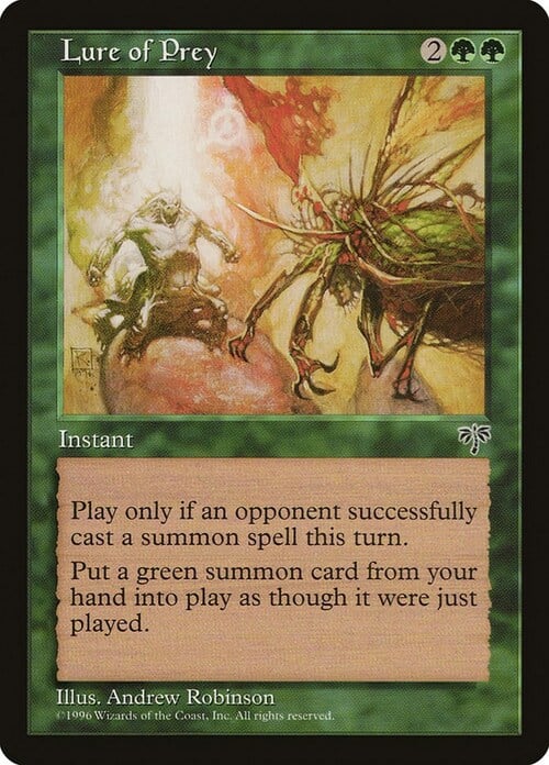 Lure of Prey Card Front