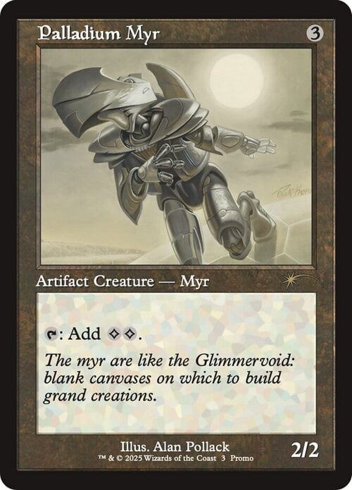 Palladium Myr Card Front
