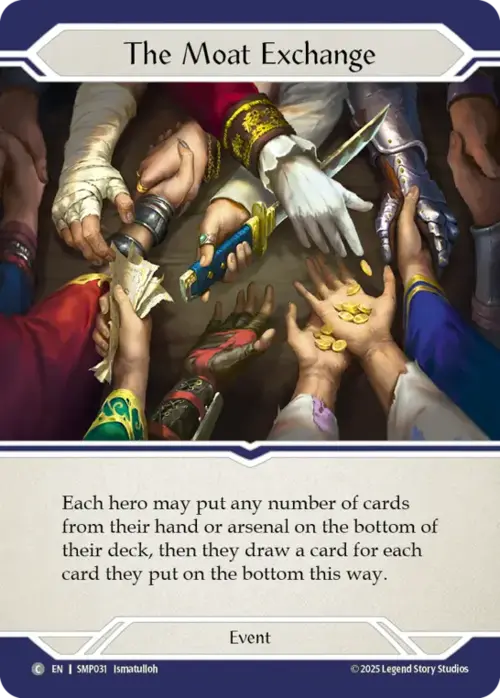 The Moat Exchange Card Front