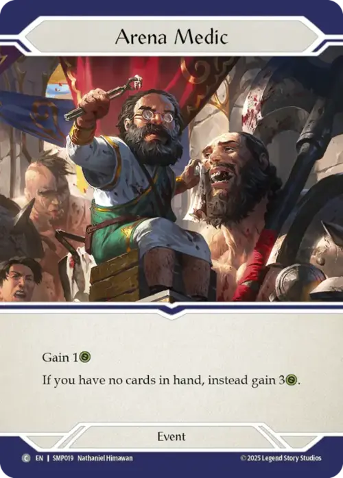 Arena Medic Card Front