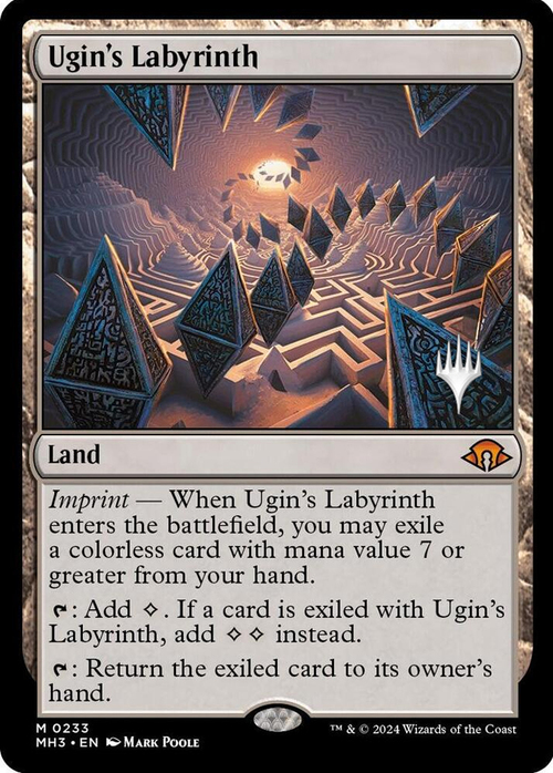 Ugin's Labyrinth Card Front