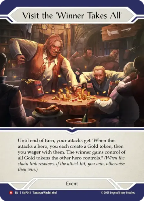 Visit the 'Winner Takes All' Card Front