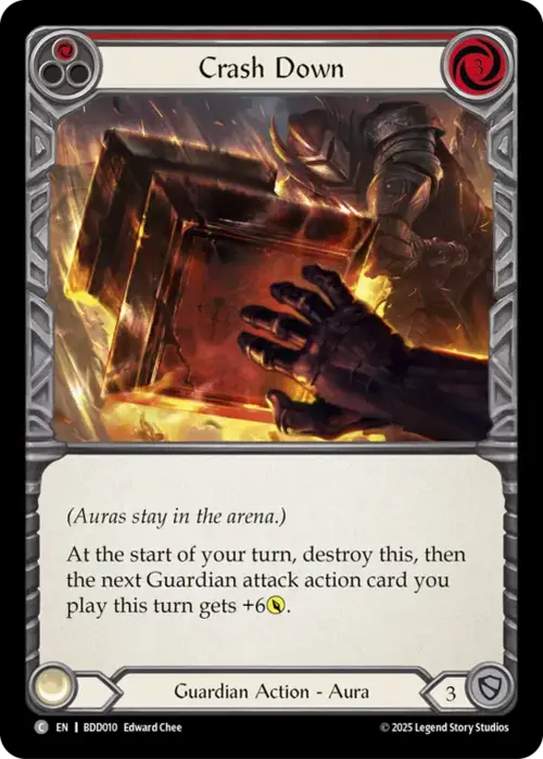 Crash Down Card Front
