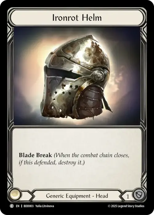 Ironrot Helm Card Front