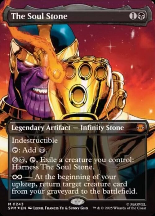 The Soul Stone Card Front