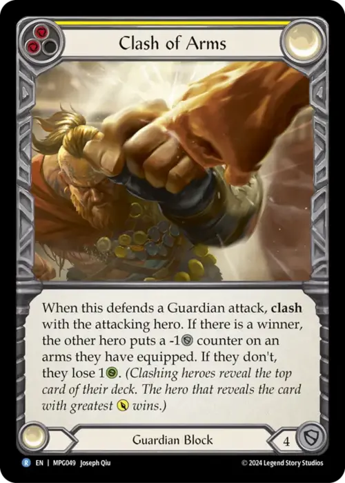 Clash of Arms Card Front