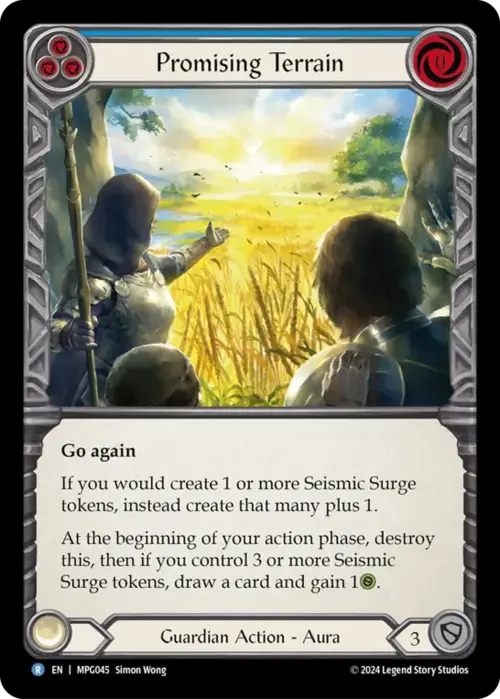 Promising Terrain Card Front