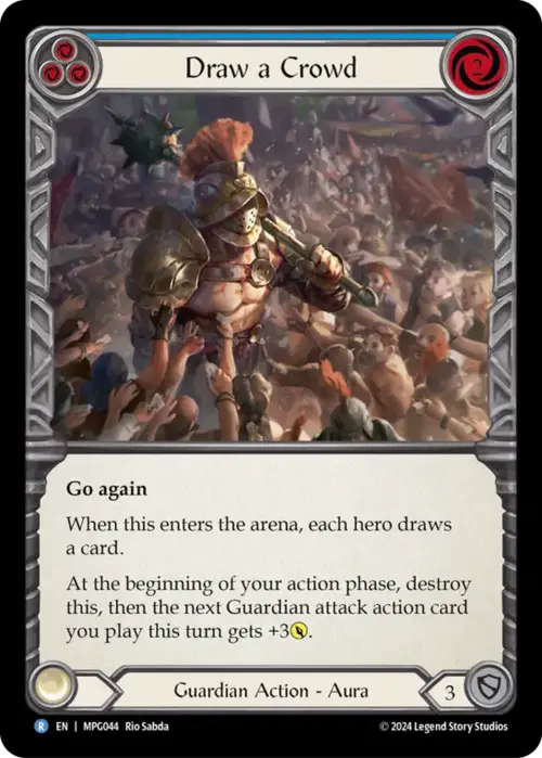 Draw a Crowd Card Front