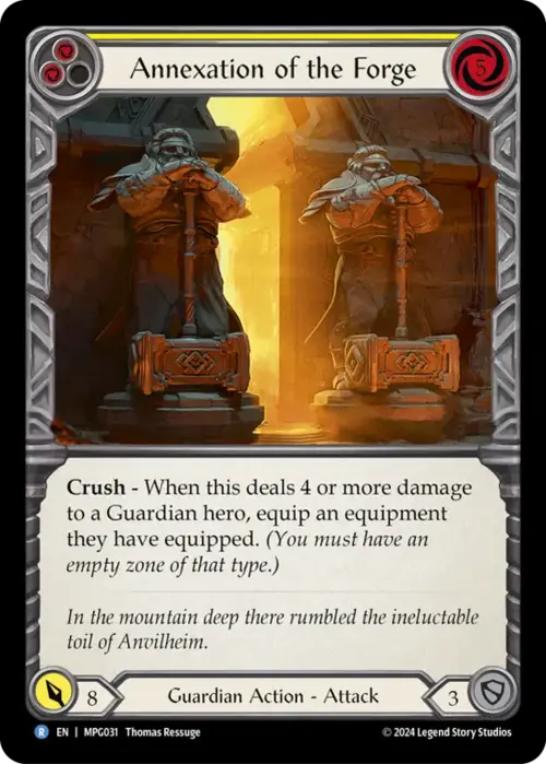 Annexation of the Forge Card Front