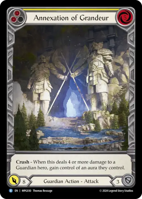 Annexation of Grandeur Card Front