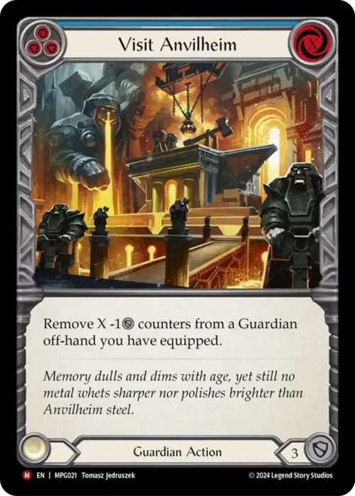 Visit Anvilheim Card Front