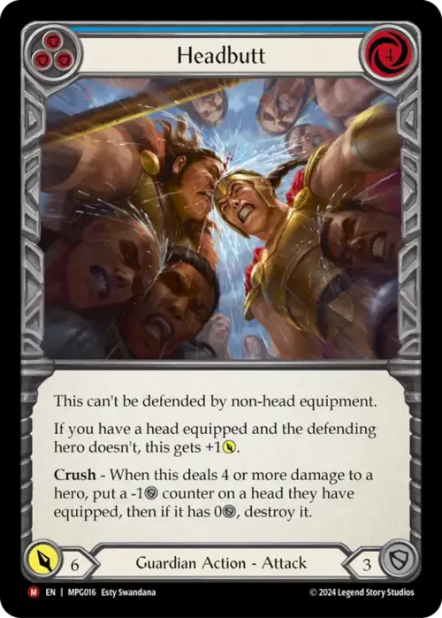 Headbutt Card Front