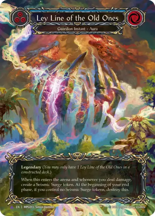 Ley Line of the Old Ones Card Front