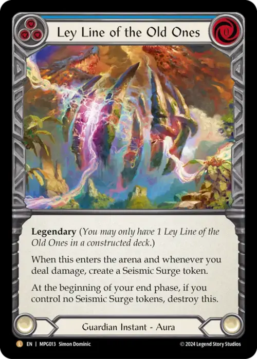 Ley Line of the Old Ones Card Front