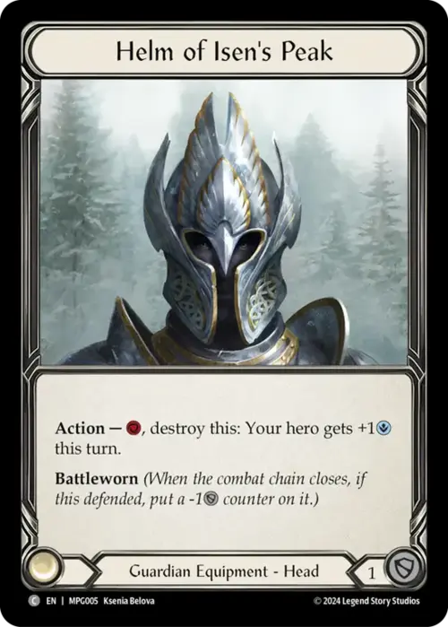 Helm of Isen's Peak Card Front