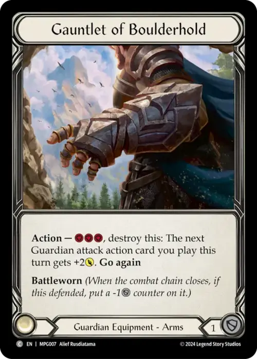 Gauntlet of Boulderhold Card Front