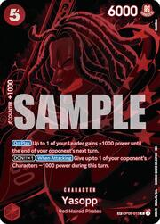 Yasopp · Special Rare OP09-013