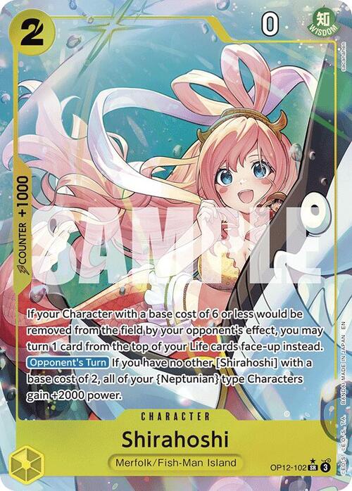 Shirahoshi Card Front