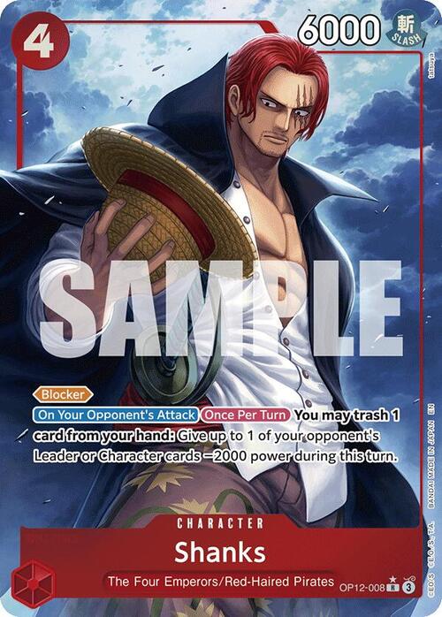 Shanks Card Front