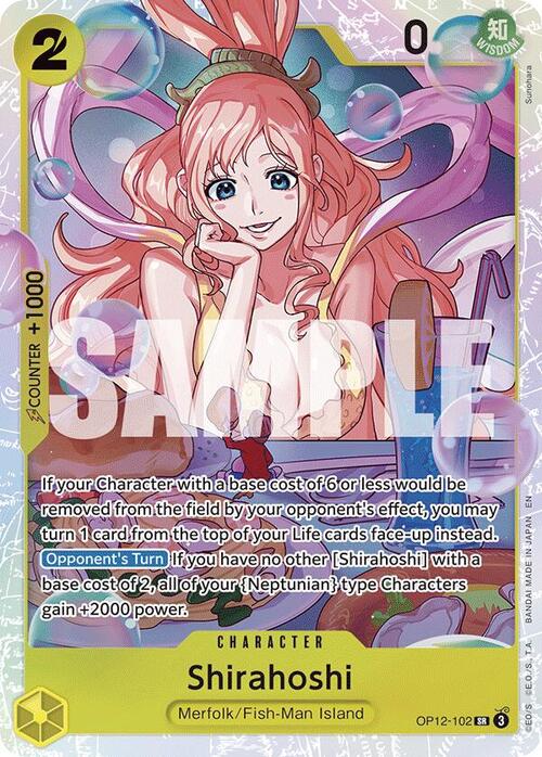 Shirahoshi Card Front