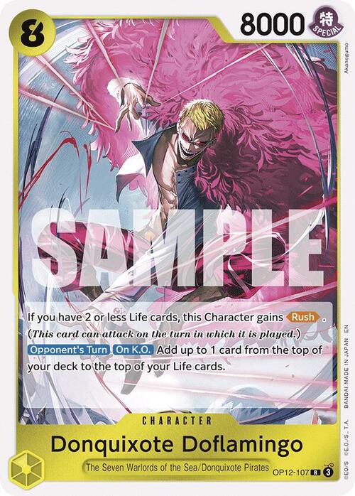 Donquixote Doflamingo Card Front
