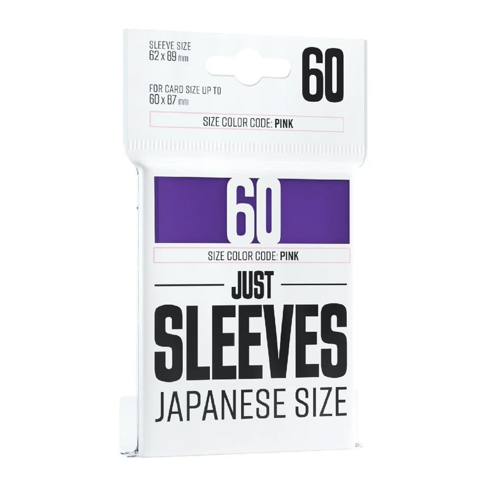 60 Small Gamegenic Just Sleeves Sleeves