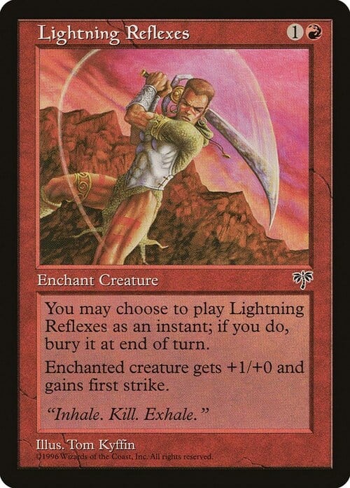 Lightning Reflexes Card Front