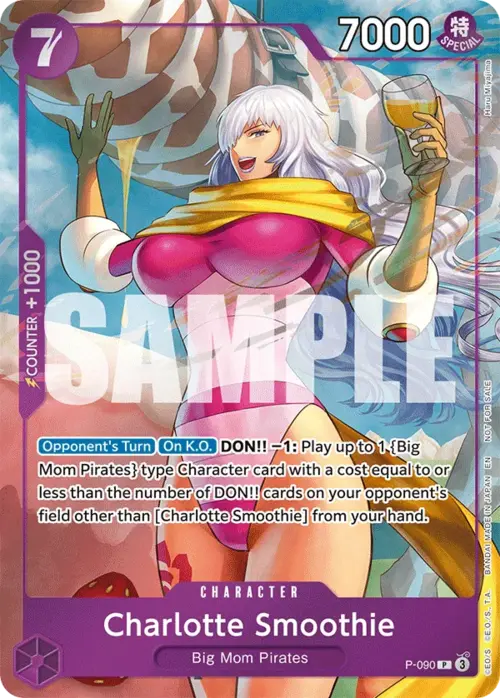 Charlotte Smoothie Card Front