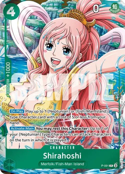 Shirahoshi Card Front