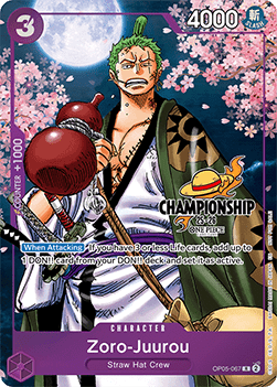 Zoro-Juurou Card Front