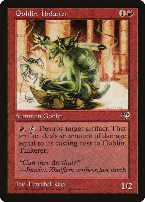 Goblin Tuttofare Card Front