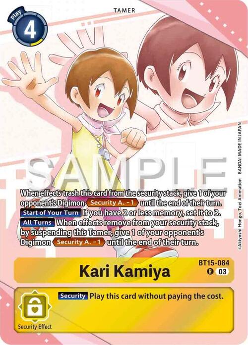 Kari Kamiya Card Front