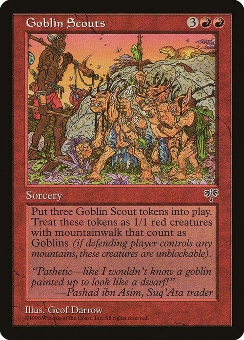 Goblin Esploratori Card Front