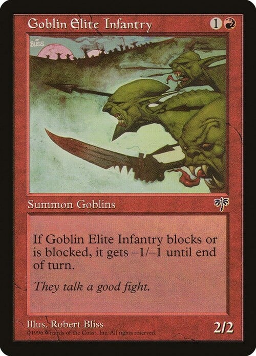 Goblin Elite Infantry Card Front