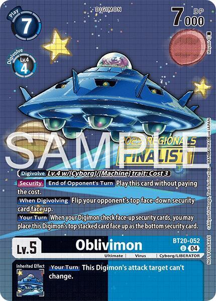 Oblivimon Card Front