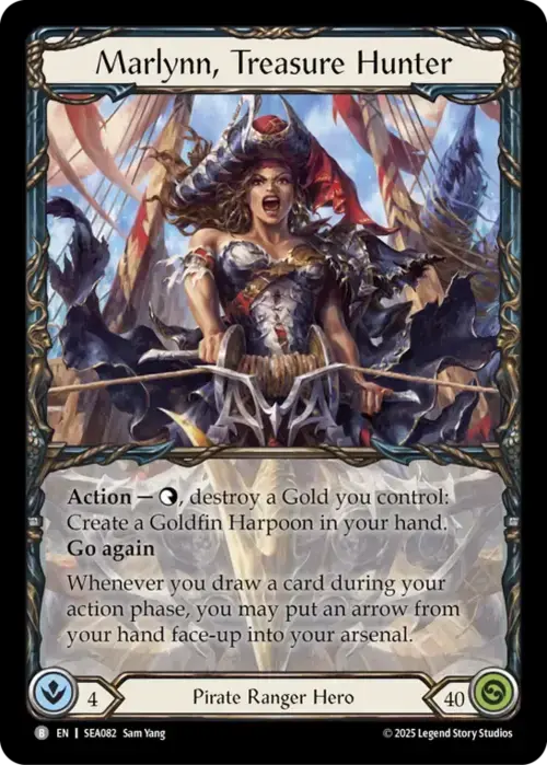 Marlynn, Treasure Hunter // Marlynn Card Front