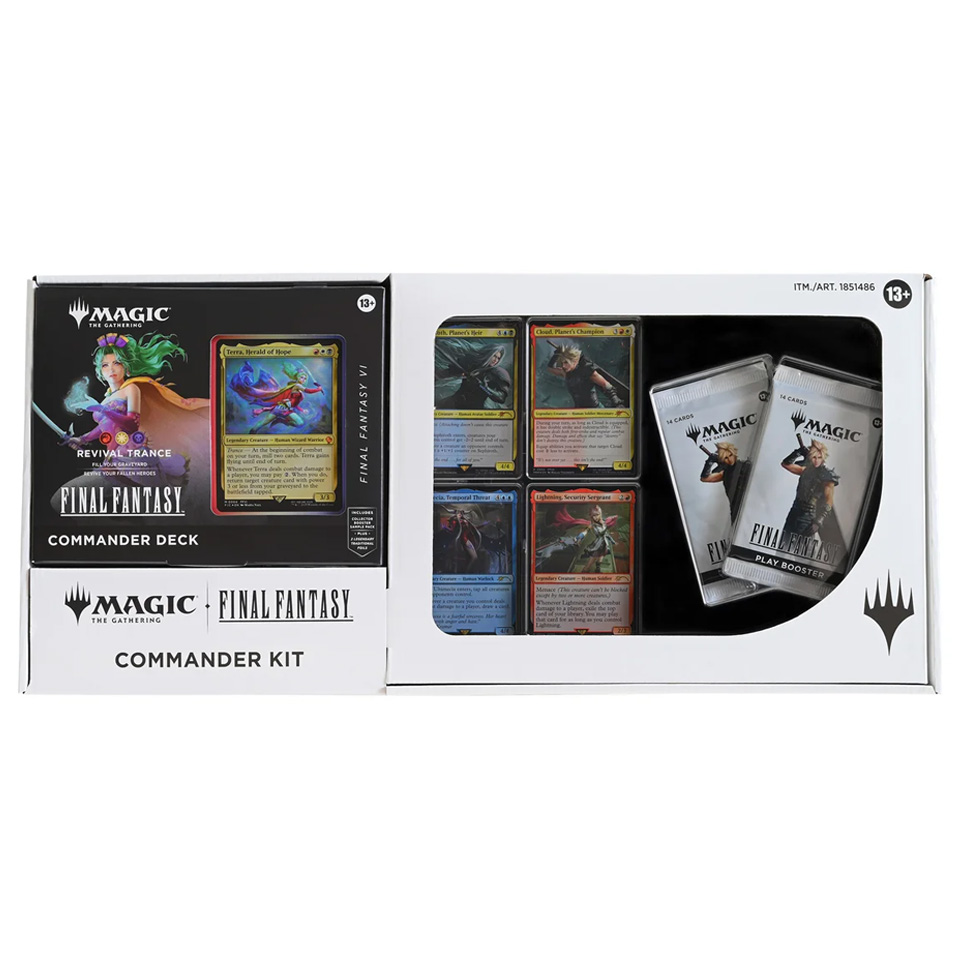 Final Fantasy: "Revival Trance" Deluxe Commander Kit